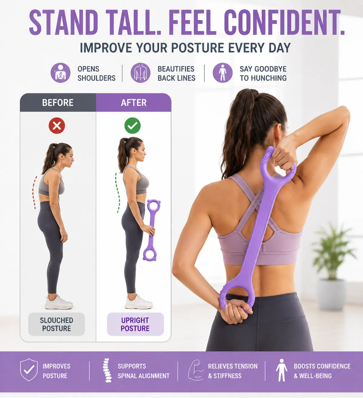 Figure 8 Resistance Band with Handles(Pack of 2)