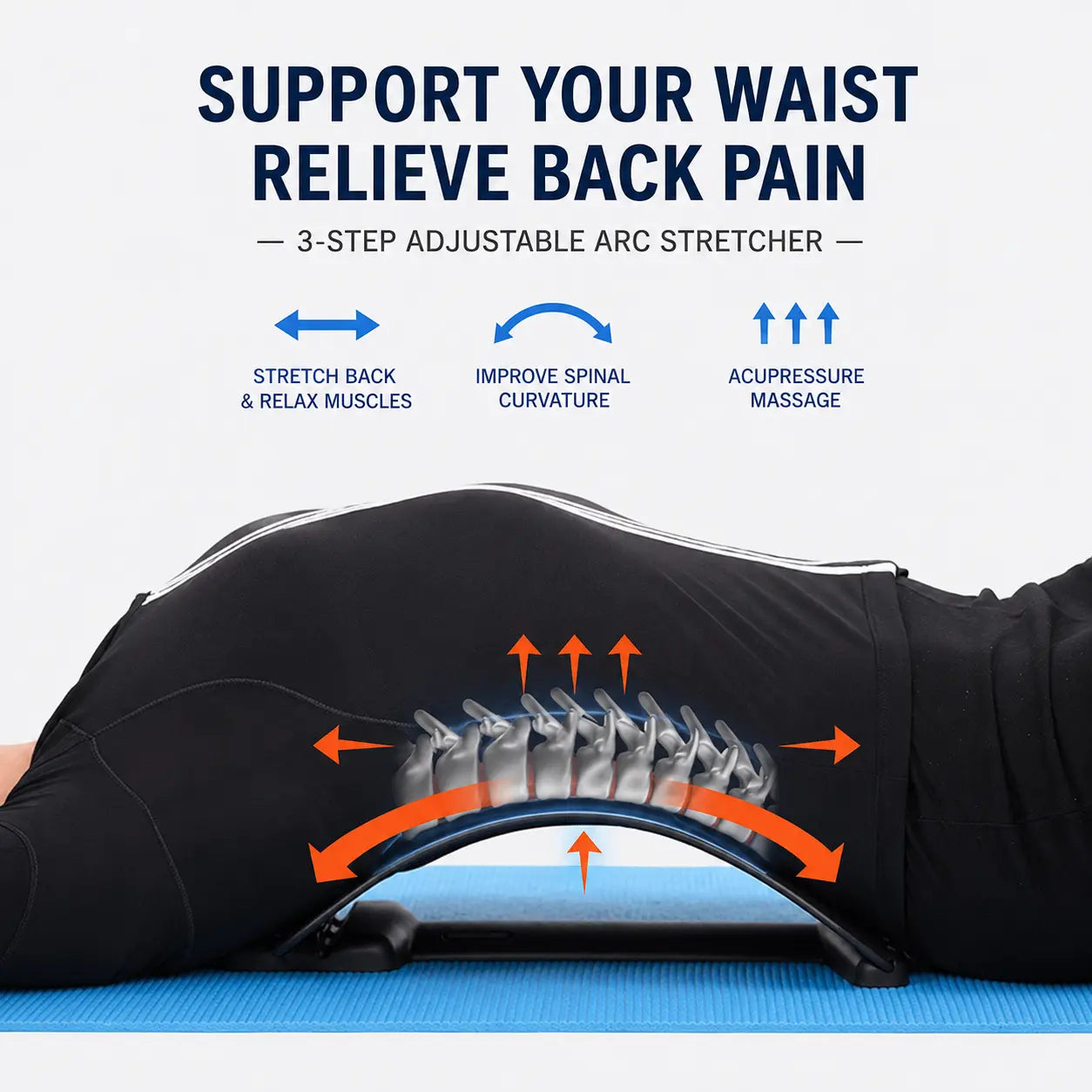 Back Pain Relief Posture Corrector Back Stretcher